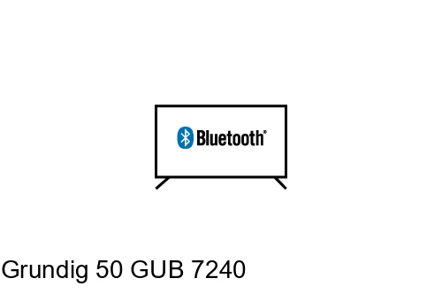 Connectez des haut-parleurs ou des écouteurs Bluetooth au Grundig 50 GUB 7240