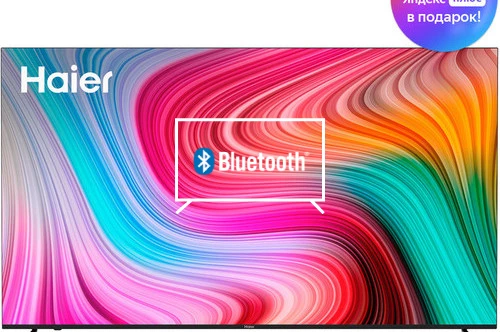 Connect Bluetooth speaker to Haier 65 SMART TV MX NEW