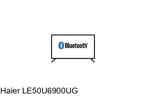 Connect Bluetooth speakers or headphones to Haier LE50U6900UG
