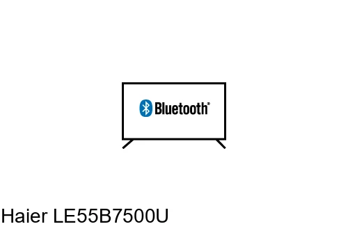 Connectez le haut-parleur Bluetooth au Haier LE55B7500U