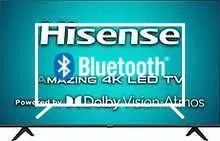 Connect Bluetooth speakers or headphones to Hisense 43A71F