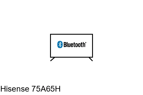 Connect Bluetooth speakers or headphones to Hisense 75A65H