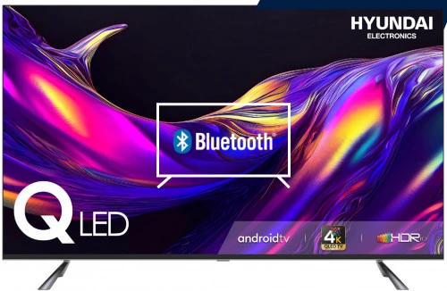 Connect Bluetooth speakers or headphones to Hyundai HYLED5019QA4KM