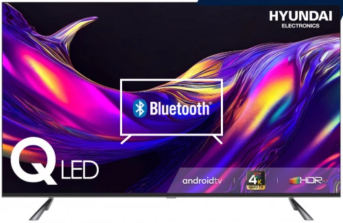 Connect Bluetooth speakers or headphones to Hyundai HYLED5523QA4KM