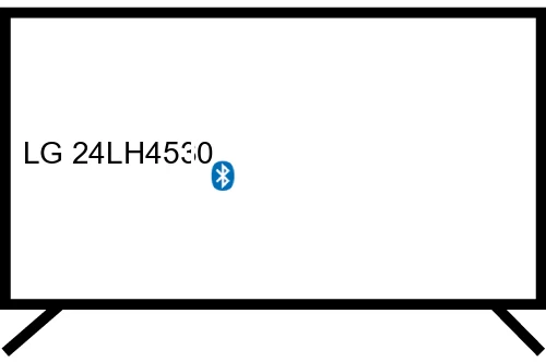 Connectez le haut-parleur Bluetooth au LG 24LH4530