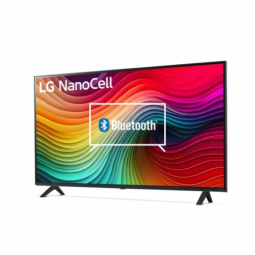 Connect Bluetooth speakers or headphones to LG 43NANO81T6A