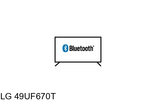 Connectez le haut-parleur Bluetooth au LG 49UF670T