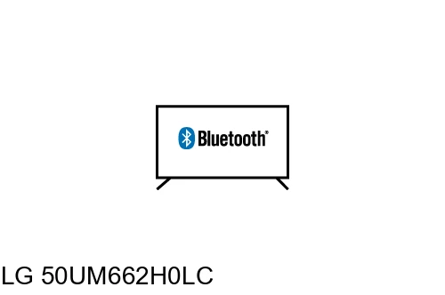 Connect Bluetooth speakers or headphones to LG 50UM662H0LC