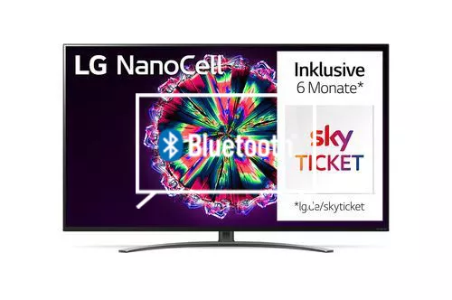 Connect Bluetooth speakers or headphones to LG 55NANO867NA