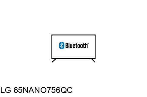 Connect Bluetooth speakers or headphones to LG 65NANO756QC
