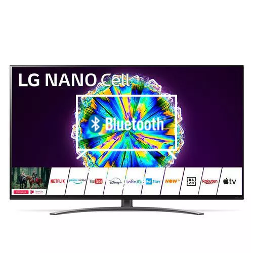 Connect Bluetooth speakers or headphones to LG 75NANO866NA