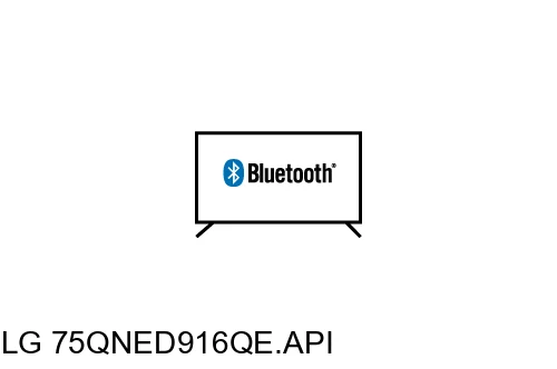 Conectar altavoces o auriculares Bluetooth a LG 75QNED916QE.API