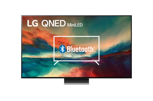 Connect Bluetooth speakers or headphones to LG 86QNED863RE