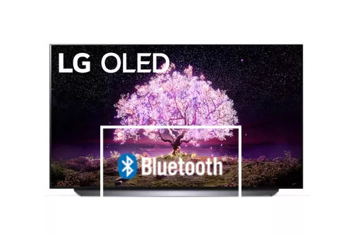 Connect Bluetooth speaker to LG LG C1 55 inch Class 4K Smart OLED TV w/ AI ThinQ® (54.6'' Diag)