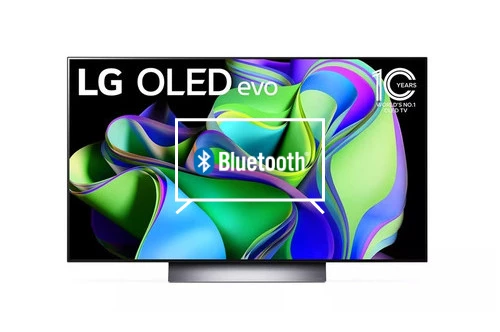 Connect Bluetooth speakers or headphones to LG OLED48C3PUA