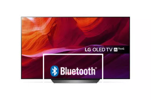 Connect Bluetooth speakers or headphones to LG OLED55B8PVA