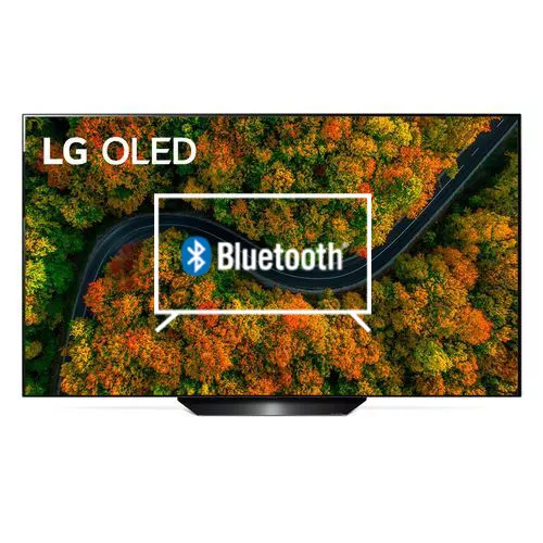 Connect Bluetooth speakers or headphones to LG OLED55B9SLA