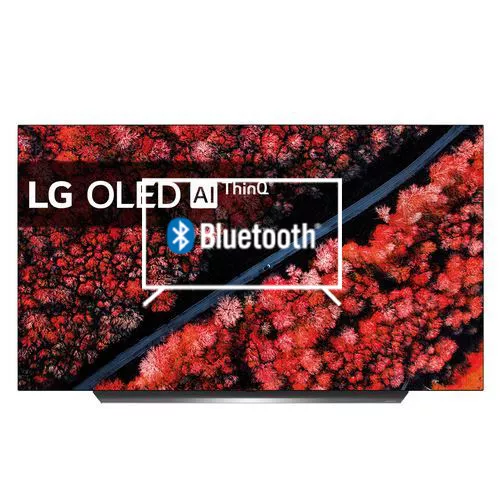 Connect Bluetooth speakers or headphones to LG OLED55C9PLA
