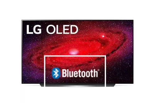 Connect Bluetooth speakers or headphones to LG OLED55CX6LA