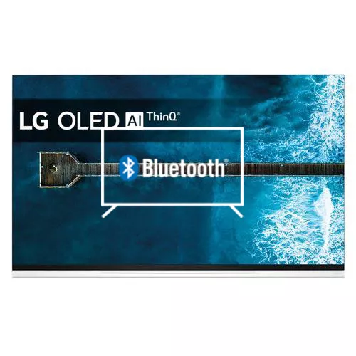 Connect Bluetooth speakers or headphones to LG OLED55E9PLA