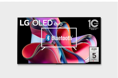 Connect Bluetooth speakers or headphones to LG OLED55G3PUA