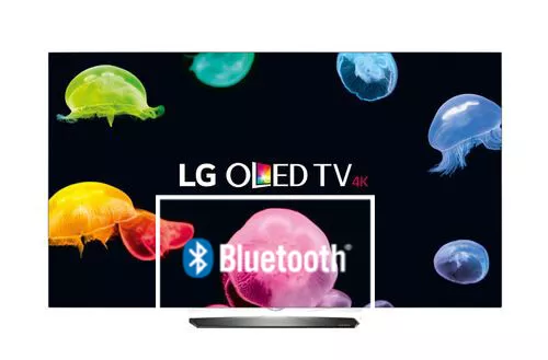 Connect Bluetooth speakers or headphones to LG OLED65B6V