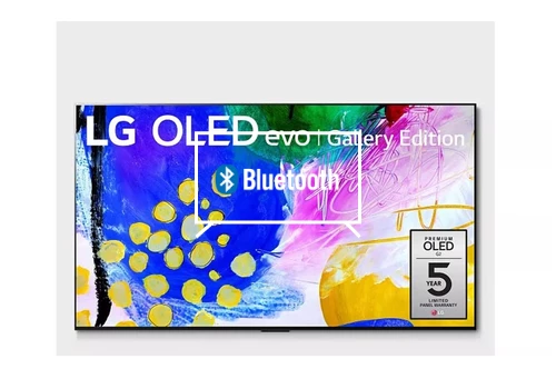 Connect Bluetooth speakers or headphones to LG OLED65G2PUA