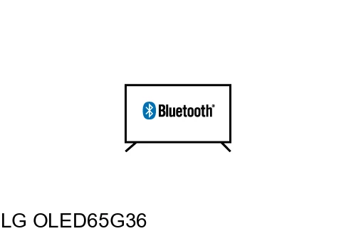 Connect Bluetooth speakers or headphones to LG OLED65G36