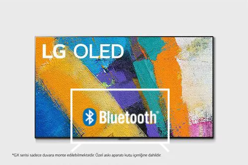 Connect Bluetooth speakers or headphones to LG OLED65GX6LA