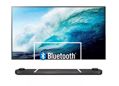 Connect Bluetooth speakers or headphones to LG OLED65W7V