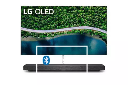 Connect Bluetooth speakers or headphones to LG OLED65WX9LA.AVS