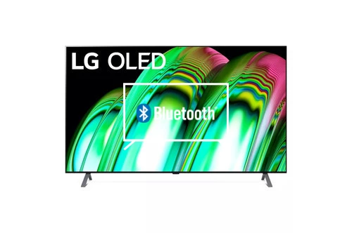 Connect Bluetooth speakers or headphones to LG OLED77A2PUA