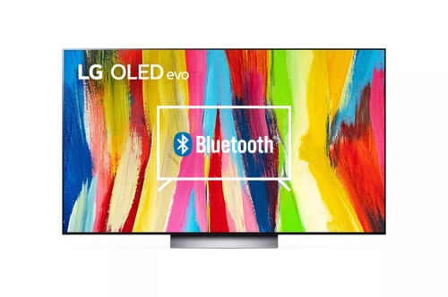 Connect Bluetooth speakers or headphones to LG OLED77C2PUA
