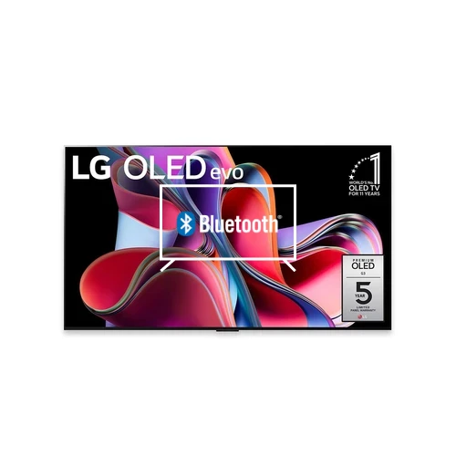 Conectar altavoces o auriculares Bluetooth a LG OLED77G33LA