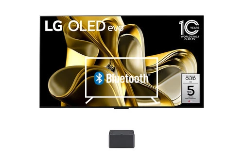 Connect Bluetooth speakers or headphones to LG OLED77M3PUA