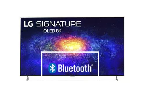 Connect Bluetooth speakers or headphones to LG OLED77ZX9LA