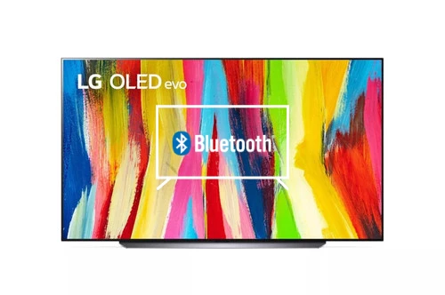 Connect Bluetooth speakers or headphones to LG OLED83C2PUA