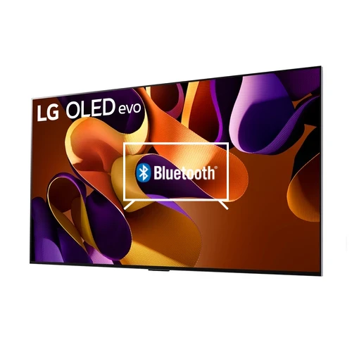 Connect Bluetooth speakers or headphones to LG OLED83G45LW