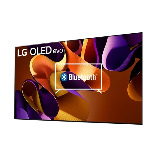 Connect Bluetooth speakers or headphones to LG OLED97G45LW