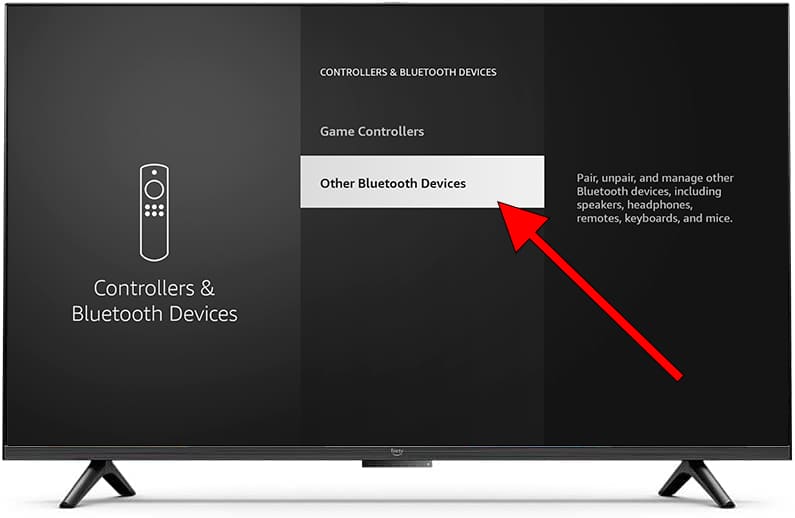 Other Bluetooth devices Fire TV