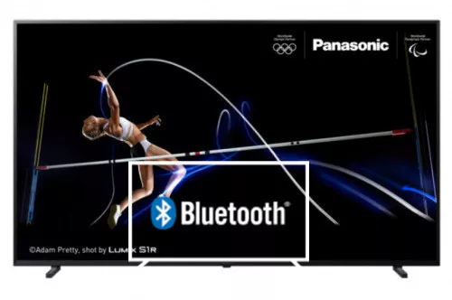 Connect Bluetooth speakers or headphones to Panasonic TX-65JX820E