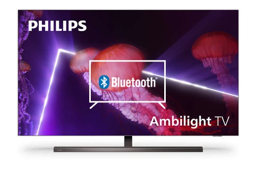 Connect Bluetooth speakers or headphones to Philips 48OLED887