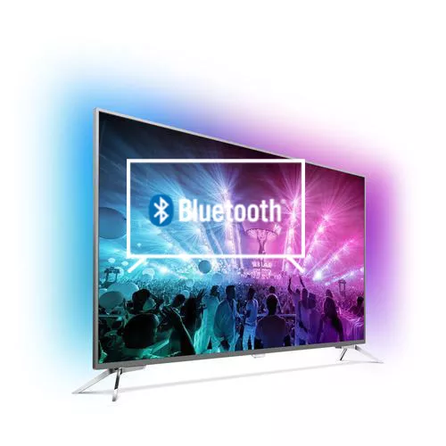 Connectez le haut-parleur Bluetooth au Philips 4K Ultra Slim TV powered by Android TV™ 49PUS7101/12