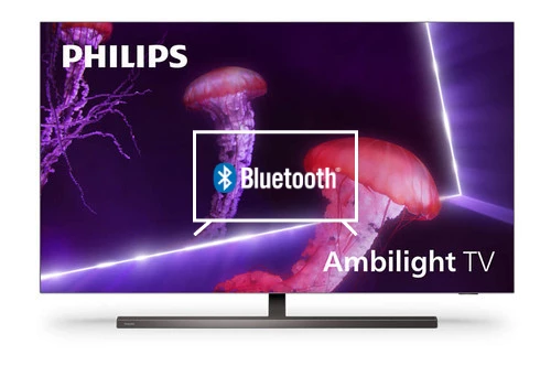 Connect Bluetooth speakers or headphones to Philips 55OLED857/12