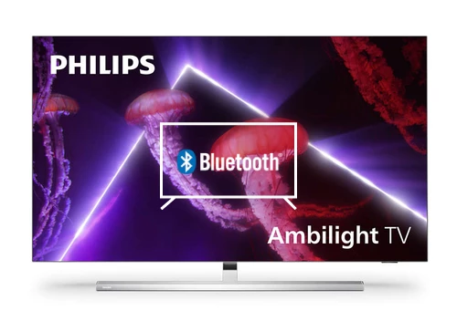 Connect Bluetooth speakers or headphones to Philips 65OLED807/12