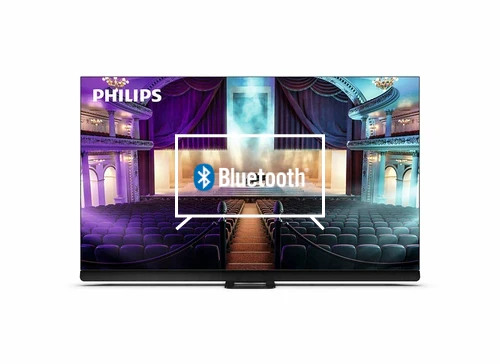 Connect Bluetooth speakers or headphones to Philips OLED+