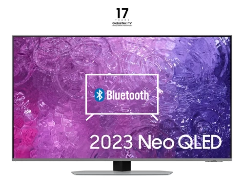 Connectez le haut-parleur Bluetooth au Samsung 2023 43” QN93C Neo QLED 4K HDR Smart TV