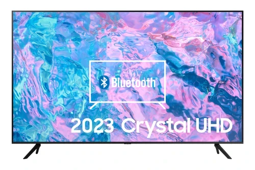 Connectez le haut-parleur Bluetooth au Samsung 2023 58” CU7100 UHD 4K HDR Smart TV