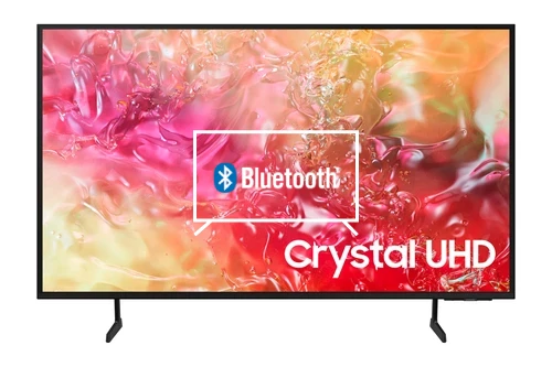 Connectez le haut-parleur Bluetooth au Samsung 2024 43” DU7170 Crystal UHD 4K HDR Smart TV
