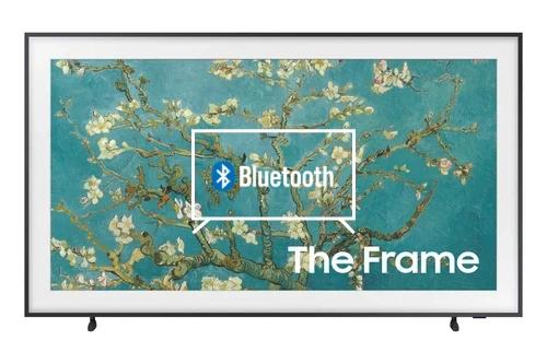 Connect Bluetooth speaker to Samsung 50" The Frame LS03B Art Mode QLED 4K HDR Smart TV (2023)